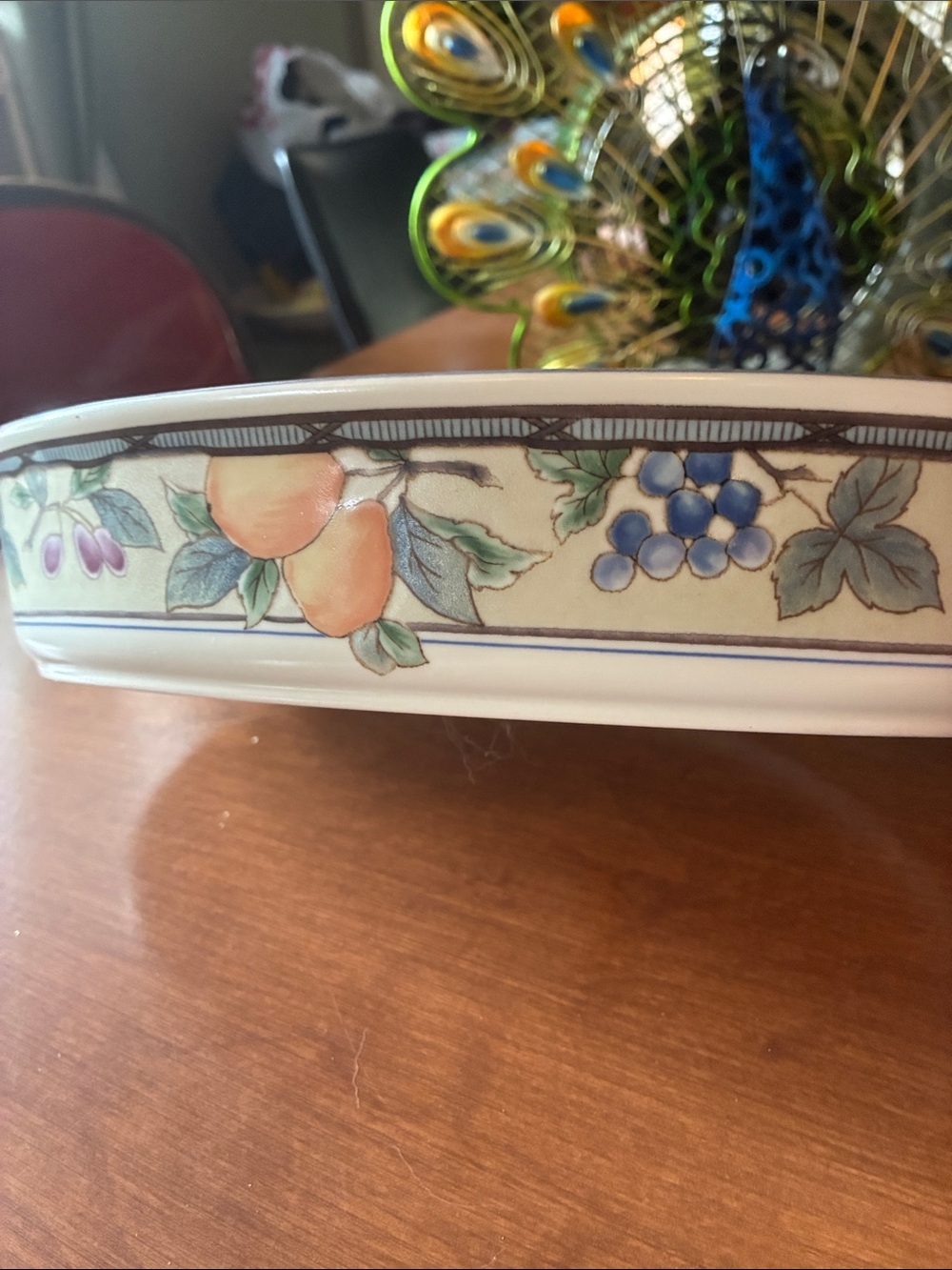 Mikasa Intaglio Garden Harvest Oval Baker (pattern CAC29)